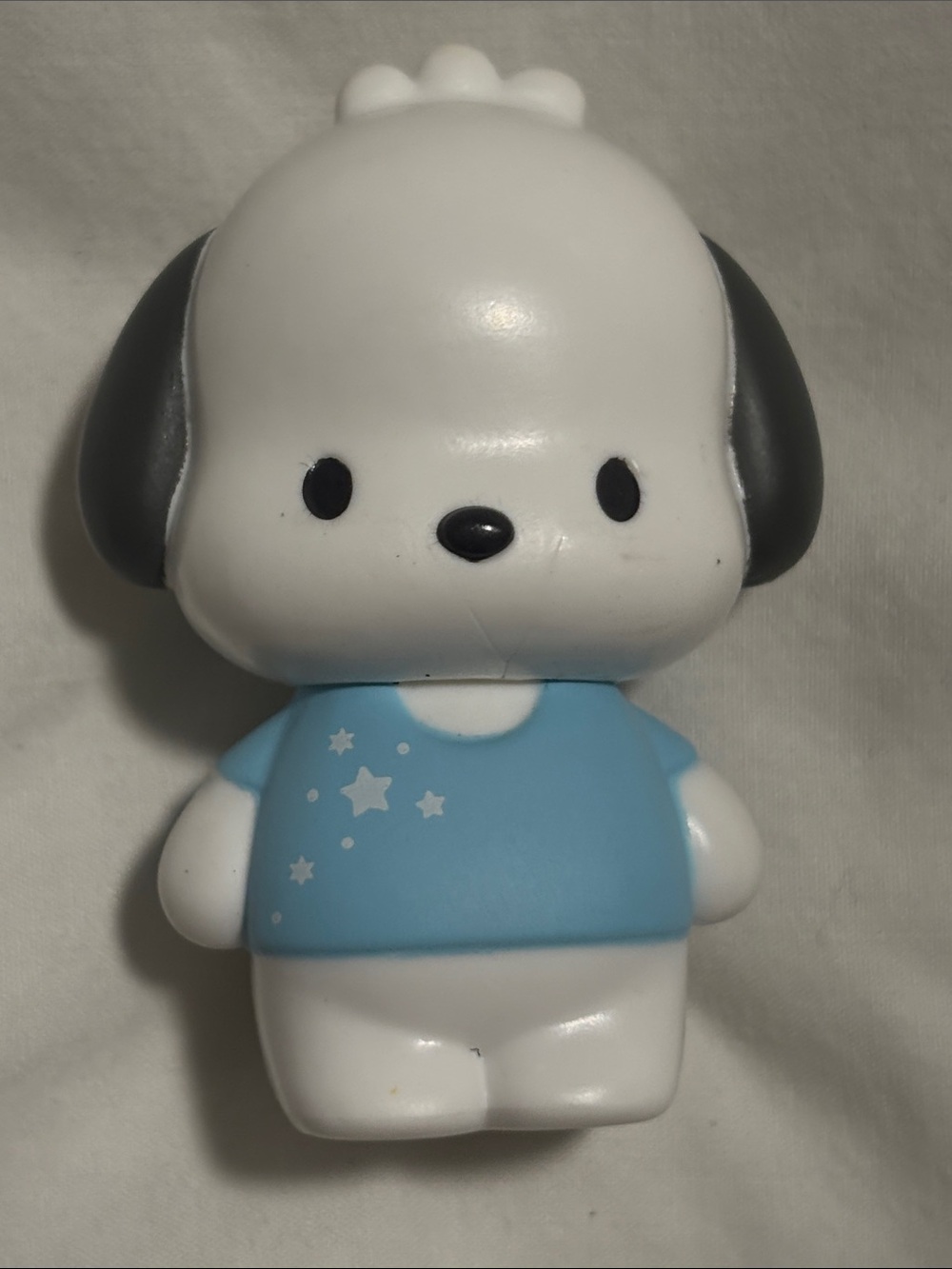 🐶 🩵Adorable Blue and White Pochacco Sanrio Figurine